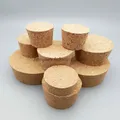 Bouchon de liège en bois pour bouteille thermos couvercle de bouteille en verre pour pudding