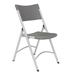 National Public Seating Stackable Folding Chair Set of 8 Plastic/Resin | 32 H x 18.75 W x 21.5 D in | Wayfair 620/8