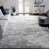 Gray/White 48 x 1.18 in Area Rug - Wrought Studio™ Rabia Grey/Blue/Cream Area Rug, Synthetic | 48 W x 1.18 D in | Wayfair