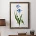 Wexford Home Blue Lively Botanical II-Premium Framed Canvas - Ready To Hang Canvas in Black/Blue/Green | 24 H x 18 W x 1.5 D in | Wayfair