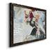 Rosdorf Park Contemplation II - Picture Frame Graphic Art on Canvas Canvas, Solid Wood in Black/Blue/Green | 20 H x 17 W x 1.5 D in | Wayfair