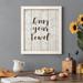 Wexford Home Hang Your Towel - Picture Frame Textual Art on Canvas Canvas, Solid Wood in Black/Blue/Green | 44 H x 31 W x 1 D in | Wayfair