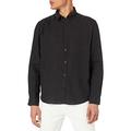 ESPRIT Men's 991EE2F301 Shirt, 001/Black, M