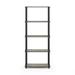 Furinno Turn-S-Tube 5-Tier Square Leg Multipurpose Display Rack