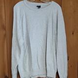 J. Crew Sweaters | J. Crew Men's Heather Gray Knit Crew Neck Sweater | Color: Gray | Size: L