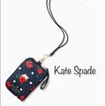 Kate Spade Accessories | Kate Spade Id Card Case Chelsea Whimsy Floral | Color: Red | Size: Os