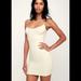Free People Dresses | Fp Mini Slip Dress , Size M/L | Color: Cream | Size: M