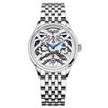 agelocer Women's Top Brand Mechanical Skeleton Automatic Luxury Watch Elegant Ladies Christmas Valentine (NK_6701A9)