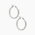 Lucky Brand 43Small Round Hoop Earrings. - Women's Ladies Accessories Jewelry Earrings in Silver