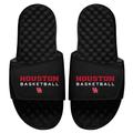 Men's ISlide Black Houston Cougars Basketball Wordmark Slide Sandals