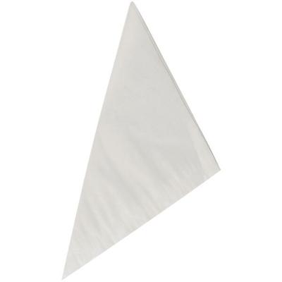 Papstar 1000 Spitztüten gefädelt weiß - 23 x 23 x 32,5 cm weiß