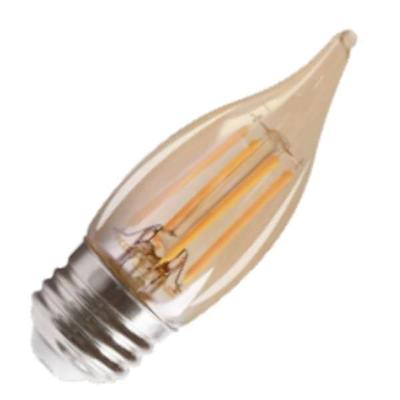 Keystone 12981 - KT-LED4.5FCA11-E26-822-A Decorative Chandelier Antique Filament LED Light Bulb