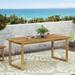 Nibley Outdoor Acacia Wood Outdoor Dining Table by Christopher Knight Home - 71"W x 34"D x 30"H