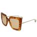 Gucci Accessories | Gucci Square Frame 51mm Sunglasses | Color: Orange | Size: 51mm-22mm-140mm