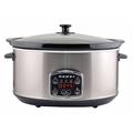 Beper BC.510 Slow Cooker, Crock-Pot, 280 W, 4,5 Liter, Glaskeramik, Schongarer