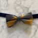 J. Crew Accessories | J.Crew Kids Silk Bow Tie | Color: Blue/Gold | Size: Osb