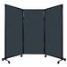 Versare QuickWall Folding Portable Partition, Steel | 61.2 H x 100.8 W x 2 D in | Wayfair 1812381