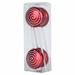 The Holiday Aisle® 10" Irid Swirl Candy Lollipop Ornament 4/Pk Plastic in Red | 10 H x 3 W x 0.5 D in | Wayfair 75882FAE0ED44F6490F2BB600C3BF152