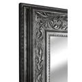 Framed Mirror TV with Samsung Q60 4K Ultra HD HDR Smart LED TV (43 inch, Silver Ornate)