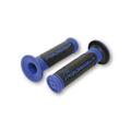 PROGRIP Handlebar grips 732, blue/black, 7/8 inch, closed, black-blue