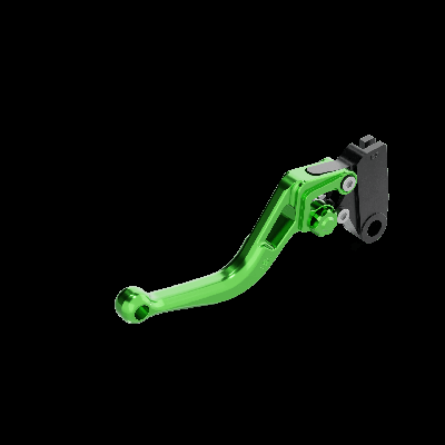 LSL Clutch lever BOW L48R, short, green/green