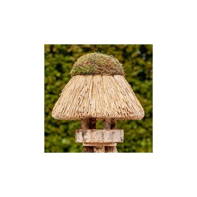 VOSS.garden Vogelhäuschen "Amrum" mit Reetdach - rund, Ø 45cm Image