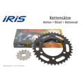 IRIS Kette & ESJOT Räder XR Kettensatz ZR 550 Zephyr B2-8 91-00, schwarz