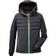 KILLTEC Kinder Funktionsjacke KSW 68 BYS SKI JCKT, Größe 140 in Schwarz