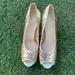 Kate Spade Shoes | Kate Spade New York Heels Size 8.5 | Color: Gold | Size: 8.5
