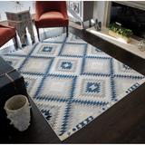 Lache Modern Diamond Bohemian Area Rug - 8'9"x12'