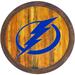 Tampa Bay Lightning 21'' x Color Logo Faux Barrel Top Sign