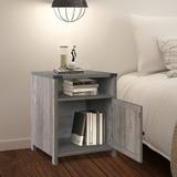 Williston Forge Mumtaz 1 - Drawer Nightstand Wood in Brown | 24 H x 18 W x 18 D in | Wayfair 6D7FE3C9FB824D1A87D69D62BF439A66