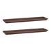 HC Companies Saucer Stone, Wood in Brown | 3 H x 17.5 W x 7.75 D in | Wayfair 2 x SVN18000E21