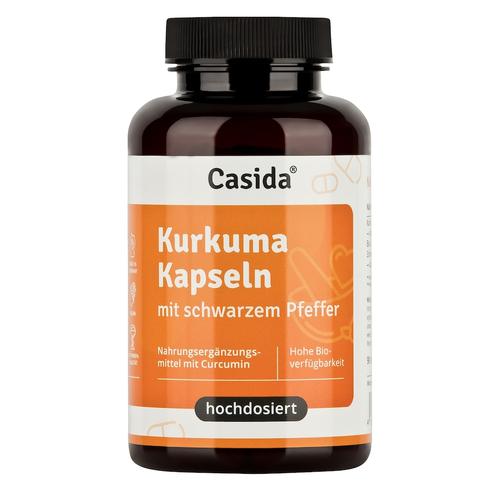 Casida – KURKUMA KAPSELN+Pfeffer Curcumin hochdosiert Mineralstoffe