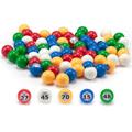 GSE Games & Sports Expert 7/8" Multi Color Plastic Replacement Bingo Balls | 0.875 H x 0.875 W x 0.875 D in | Wayfair CS-1202