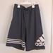 Adidas Bottoms | Adidas Basketball Shorts Boys 14/16 L Gray Good Co | Color: Gray/White | Size: 14/16 Large