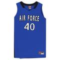 Air Force Falcons Nike Team-Issued #40 Royal & Black Jersey from the Basketball Program - Size XL
