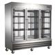 Cooler Depot 72 cu.ft. Reach-In Refrigerator in Gray | 82 H x 81 W x 32 D in | Wayfair AFD3G