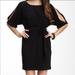 Jessica Simpson Dresses | Jessica Simpson Black Cold Shoulder Cocktail Dress | Color: Black | Size: Xs