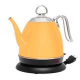 Chantal 1 qt. Stainless Steel Electric Tea Kettle Stainless Steel in Yellow | 7.88 H x 5.88 W x 11.13 D in | Wayfair ELSL37-03M MY