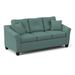 Ebern Designs Kenton 81.5" Sofa in Blue | 39 H x 81.5 W x 35 D in | Wayfair F3E06CAF0CCD4C2F8A46DBB8A3D4BD58