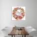 "Poppy Meadow: I Love Us" Gallery Wrapped Canvas By The Holiday Aisle® Canvas in White | 36 H x 36 W x 1.5 D in | Wayfair