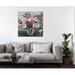 Winston Porter Romantic Moody Florals Still Life II - Wrapped Canvas Print Canvas | 48 H x 48 W x 1.5 D in | Wayfair