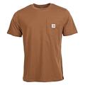 CARHARTT WIP Short Sleeve Pocket T Shirt Tawny XXL Brown