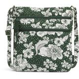 Vera Bradley Michigan State Spartans Rain Garden Triple-Zip Hipster Crossbody Bag