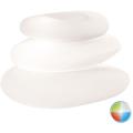 Tekcnoplast - Vaso lampada complemento d'arredo in resina 75X62X47 h Mod. Eden Pot Led Multicolor