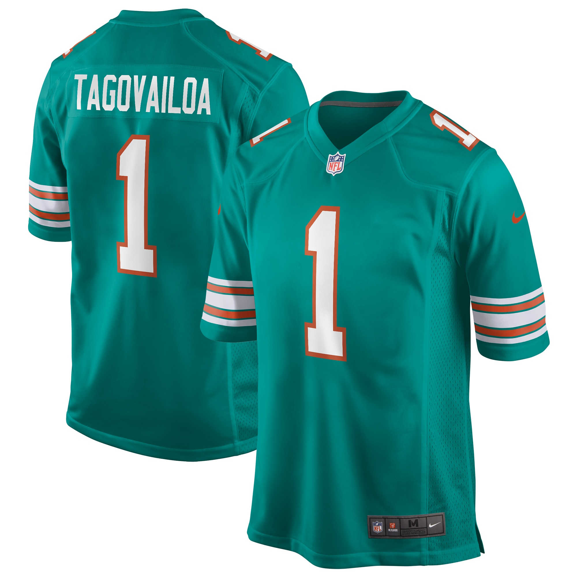Miami Dolphins Nike Game Ausweichtrikot - Aqua - Tua Tagovailoa - Jugendliche Image