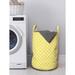 East Urban Home Ambesonne Yellow Laundry Bag Fabric in Blue/Yellow | 12.99 H x 12.99 W in | Wayfair 5A80A5B4ABC54FD9BC19374E68AC24B7