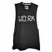 Adidas Tops | Adidas Wo:Rk Climalite Sleeveless Muscle Tee Sz M | Color: Black/White | Size: M