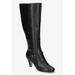 Extra Wide Width Women's Sasha Boot by Bella Vita in Black (Size 7 1/2 WW)